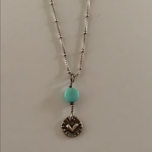 Sterling Silver Chain and Heart Pendant